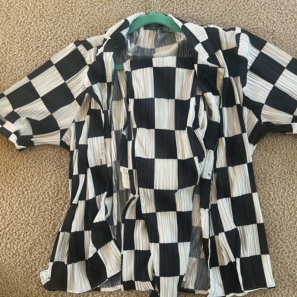 Dressed in LaLa checker play suit